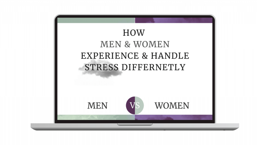 How men and women handle stress differently laptop