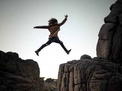 jumping woman jumping woman